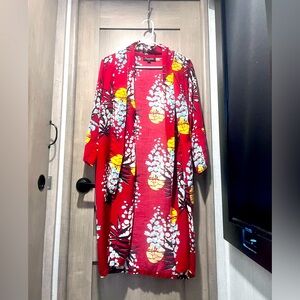 Trashy diva Tropical nights deco robe sz Small